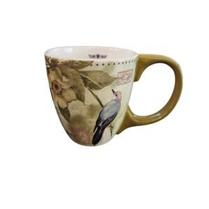 LANG Susan Winget Song of the Earth Floral Dragonfly Coffee Mug